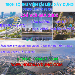 Full Kho tài liệu xây dựng 11GB chỉ với 200K