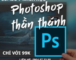 7 khóa học Photoshop thực chiến chỉ với giá 129k