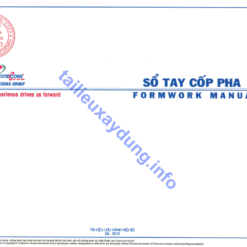 Alternative view of Sổ tay thi công cốp pha  Cotecons
