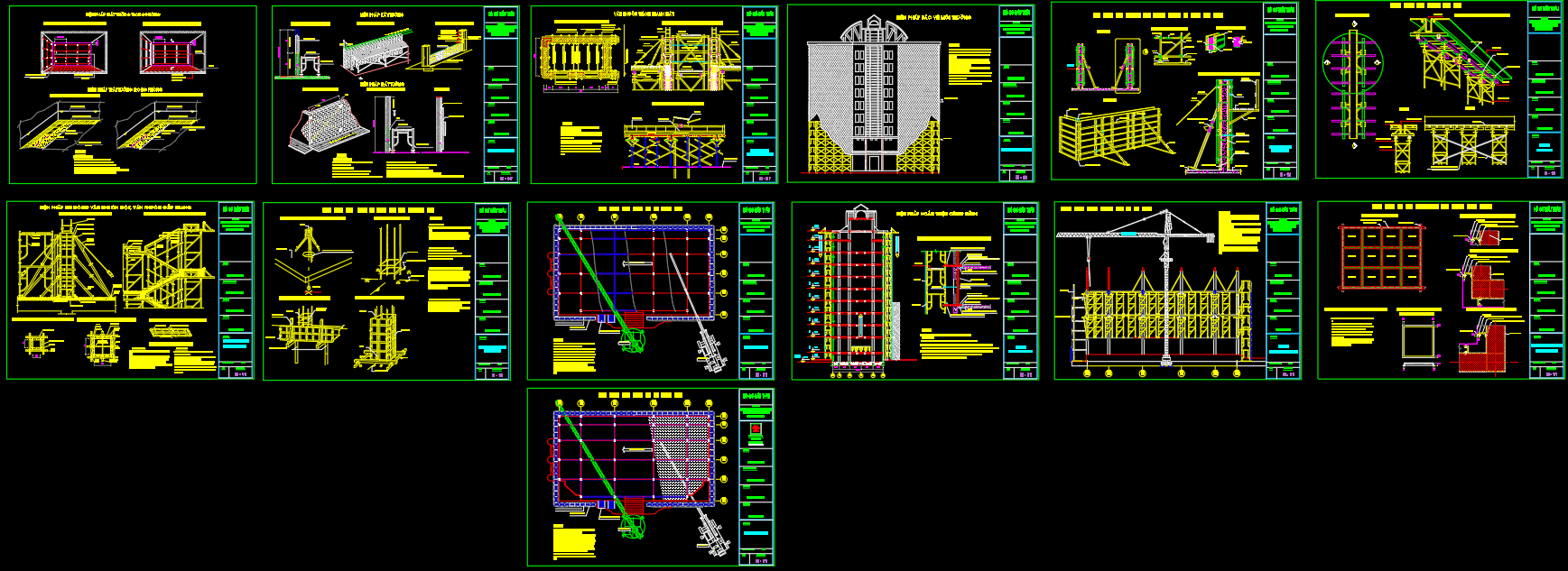Biện pháp thi công nhà dân đày đủ các hạng mục