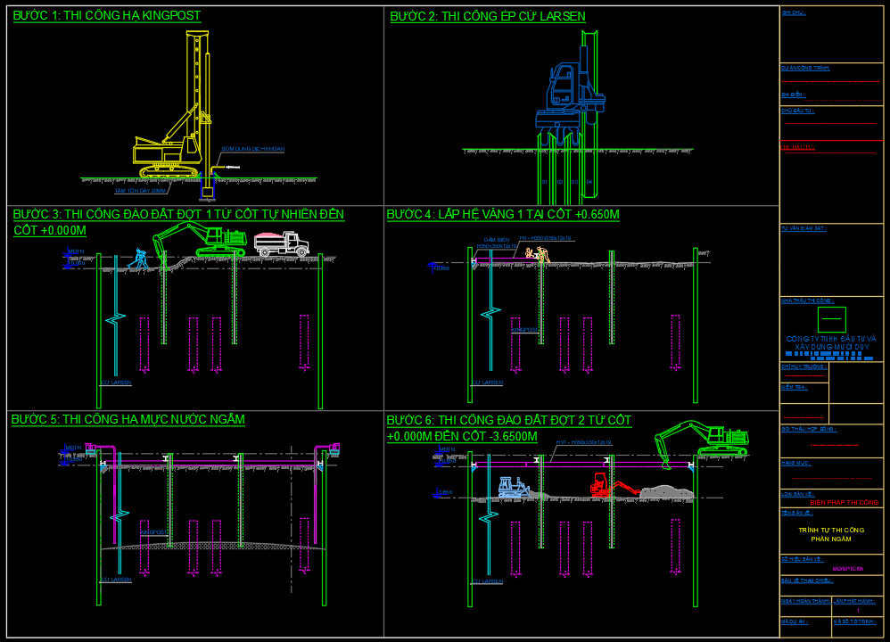 TM + BV Biện pháp thi công phần ngầm khu đô thị An Phú - An Khánh - Ảnh 2