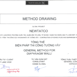 Biện pháp thi công tường vây