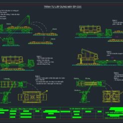Biện pháp thi công ép cọc D600