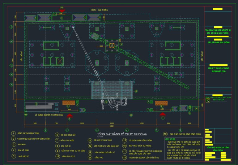 Biện pháp thi công hầm Topdown