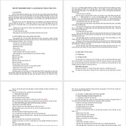 Biện pháp thi công phần thân tòa nhà chung cư