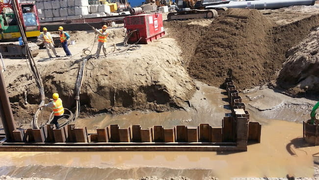 Biện pháp thi công tường vây - dự án Vinhomes Central Park - Ảnh 2