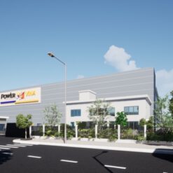 Mẫu nhà xưởng quy mô 1.6 ha full các danh mục công trình