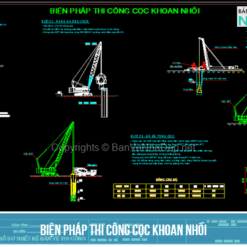 Biện Pháp Thi Công Cọc Khoan Nhồi