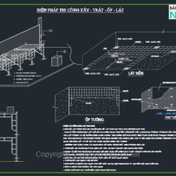 Biện Pháp Thi Công Xây Trát - Ốp Lát