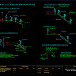 Thuyết minh Biện pháp thi công gia cố mái taluy