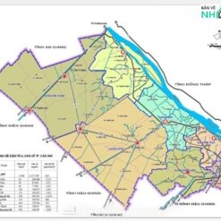 Bản vẽ Bản đồ Quy hoạch Thành Phố Cần thơ đến năm 2030