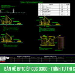 Alternative view of Thuyết minh Biện pháp thi công ép cọc D300