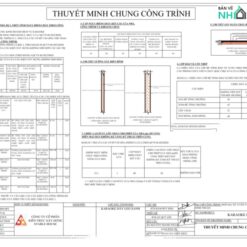 Alternative view of File bản vẽ kiến trúc và kết cấu nhà hàng karaoke 14.6x33m đã thẩm duyệt chữa cháy