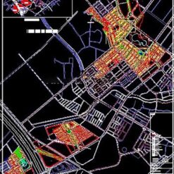File cad bản vẽ quy hoạch khu đô thị Dương Nội