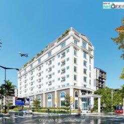 File sketchup chung cư 8 tầng