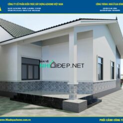 Alternative view of Nhà cấp 4 mái nhật Diện tích 10.97x11.6