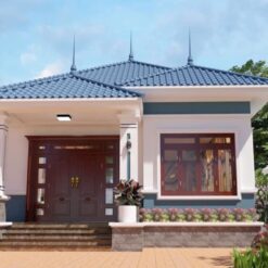 Nhà cấp 4 mái nhật Diện tích 8x16m