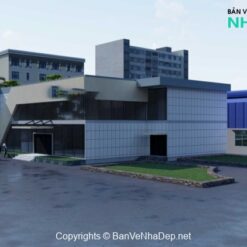 Nhà máy chế biến bánh kẹo 47x55m