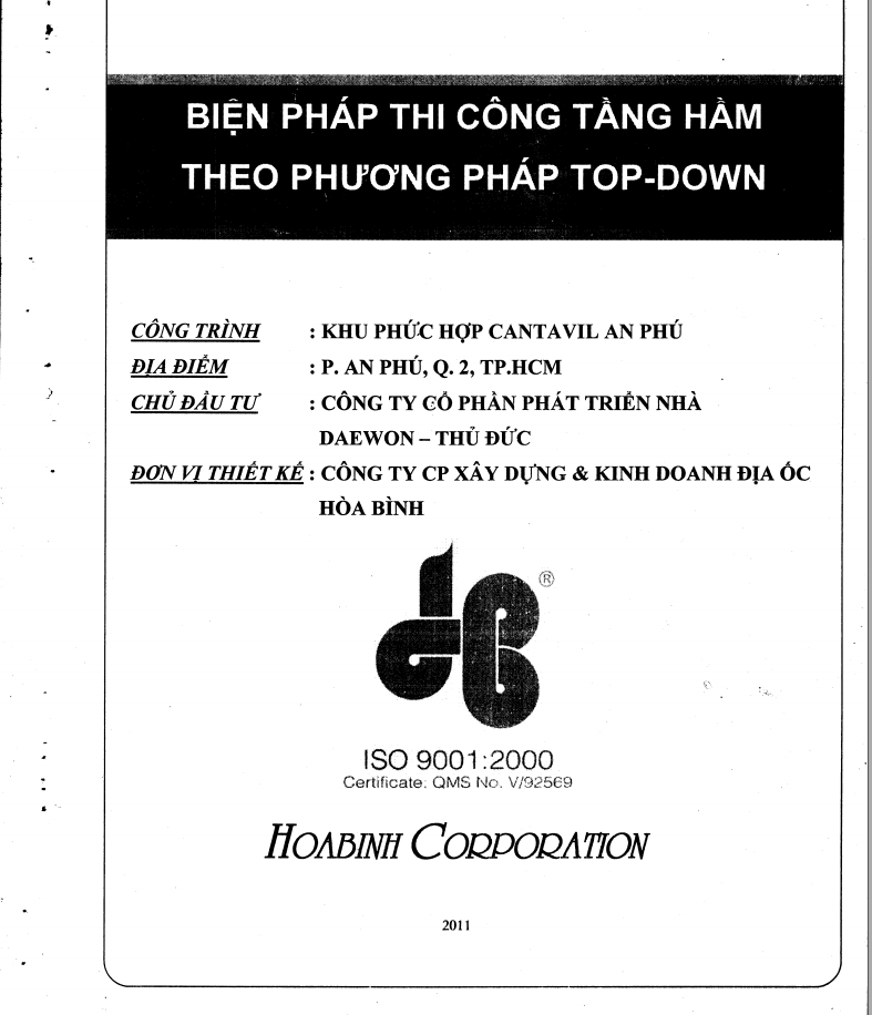 Biện pháp thi công tầng hầm theo phương pháp Top Down - Ảnh 4