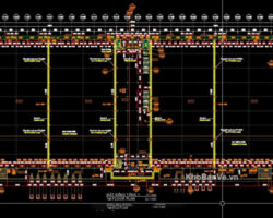 Trung tâm Logistic quy mô nhà xưởng 230x100m