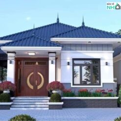 Nhà cấp 4 mái Nhật hiện đại năm 2024