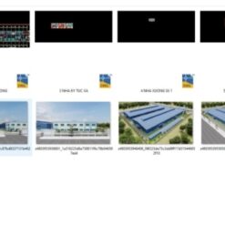 Bản vẽ thiết kế  diện tích 16000m2