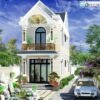 Full hồ sơ thiết kế mẫu Nhà phố 2 tầng mái thái 5x18m