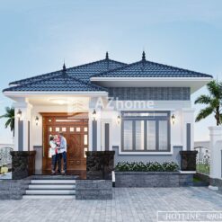 Nhà cấp 4 - Mái Nhật 1 tầng 8×16