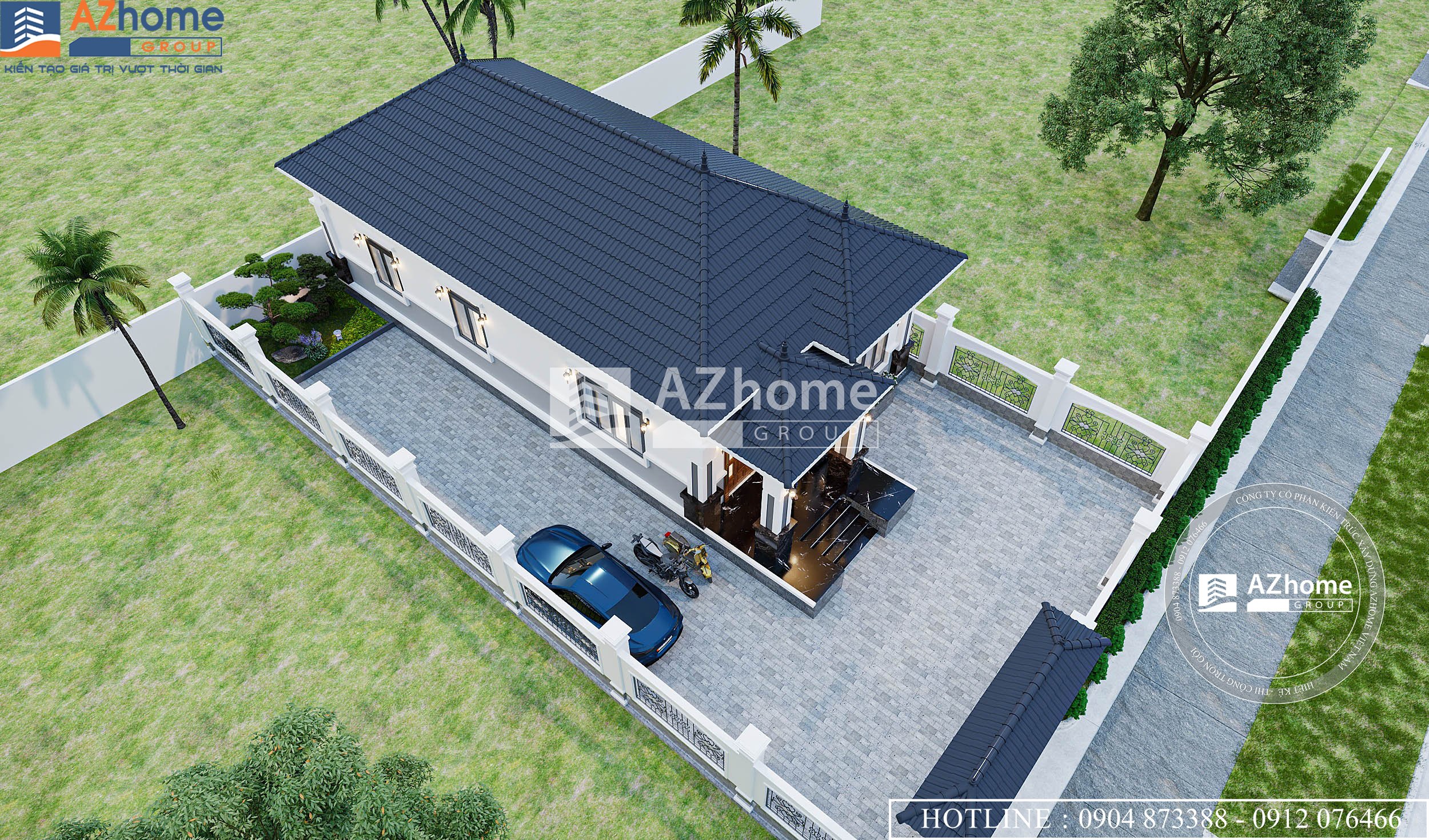 Nhà cấp 4 - Mái Nhật 1 tầng 8×16 - Ảnh 5