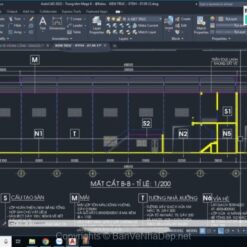 Kết cấu thép nhà xưởng kích thước 12x50m