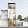 Nhà phố 4 tầng kích thước 5x18m