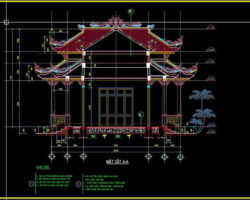 Bản vẽ thiết kế chùa Bảo Sơn