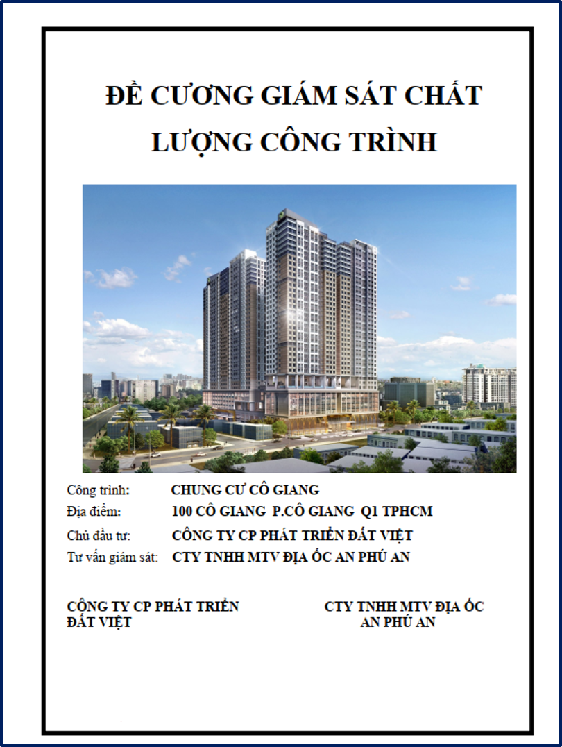 Đề cương tư vấn giám sát công trình 2024 mới nhất (TCV0406)