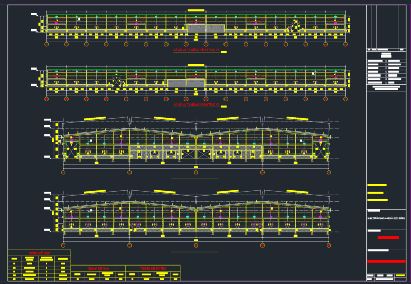 File CAD bản vẽ nhà xưởng 80x120m miễn phí