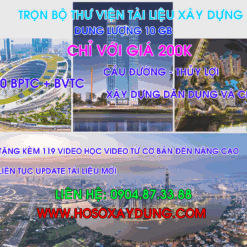 Full Kho tài liệu xây dựng 30GB chỉ với 500K