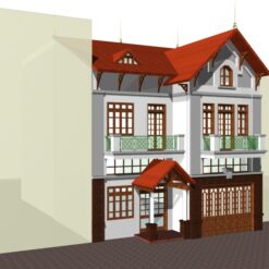 Alternative view of Nhà phố liền kề 5 x 14m x 3 tầng- Full KT