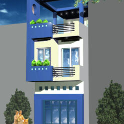 Alternative view of Nhà phố 4.5 x 13 x 3tầng - full