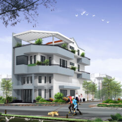 Alternative view of Nhà phố 6.5 x 16m x 4 tầng