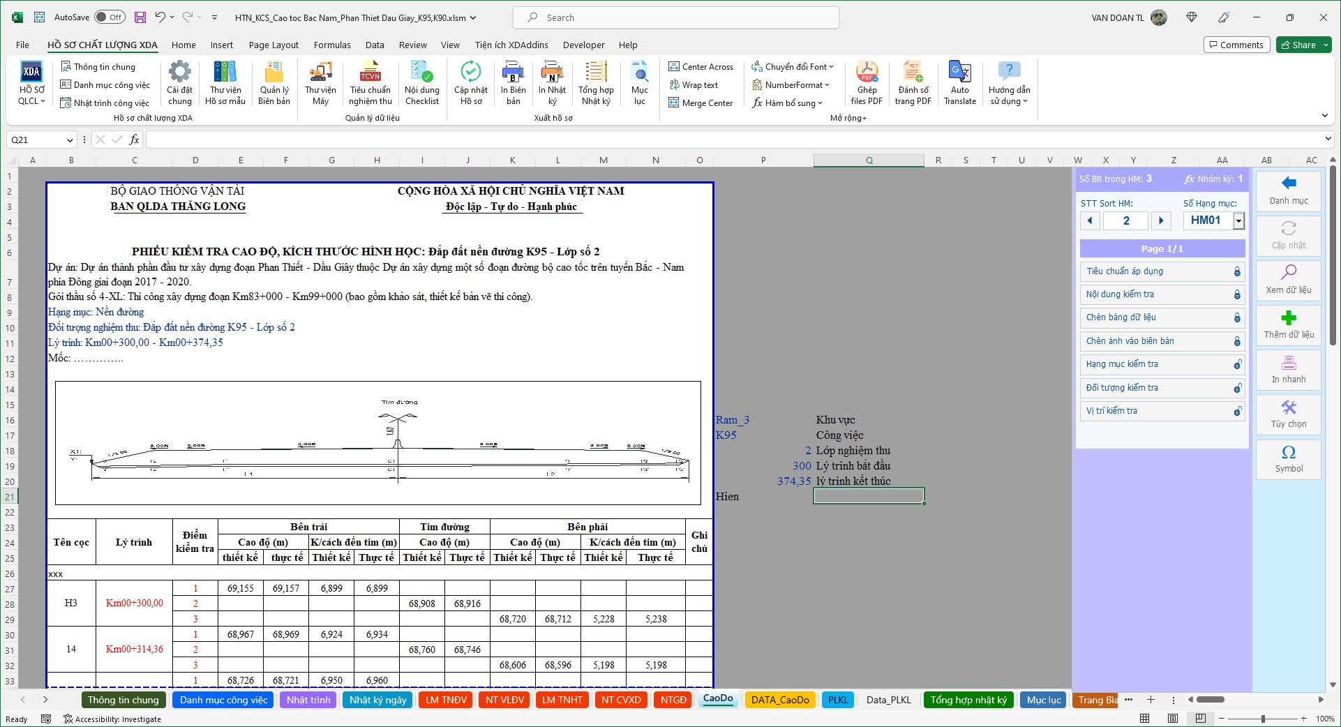 20 mẫu hồ sơ quản lý chất lượng dân dụng công nghiệp giao thông thủy lợi