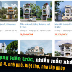 Miễn phí 146 mẫu nhà đẹp miễn phí sưu tầm