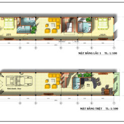 Alternative view of Nhà phố 4.2 x 21 - full