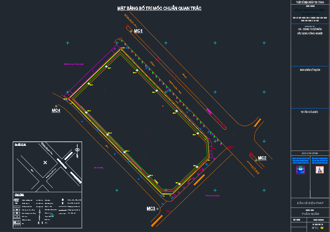 Bản vẽ Biện pháp thi công chi tiết phần hầm