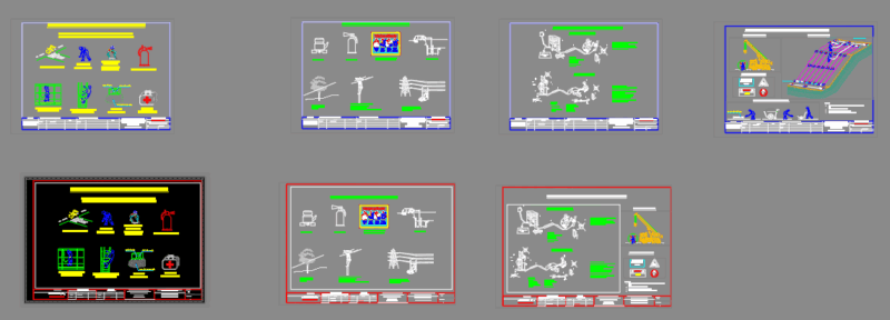 Bản vẽ Biện pháp thi công gia cố mái taluy