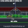 Bản vẽ cad thiết kế trường tiểu học khối 5 phòng học và công trình phụ trợ 12.1x47m trường tiểu học