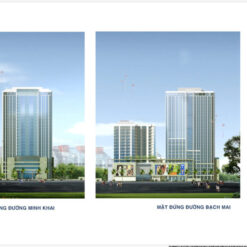 Bản vẽ Kiến Trúc Trung tâm TM Chợ Mơ