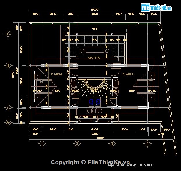 Download Bản vẽ cad Thiết kế biệt thự kích thước 16.4x11.5m ngay! Thiết kế biệt thự,bản vẽ biệt thự,mẫu biệt thự đẹp,biệt thự 2 tầng