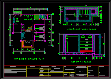 Bản vẽ thiết kế Biệt thự KT 12x12x2 tầng