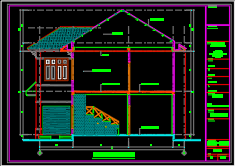 Bản vẽ thiết kế Biệt thự KT 12x12x2 tầng