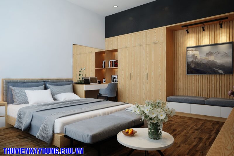 Bản vẽ thiết kế biệt thự nhà chị Ninh – Nhà Trang