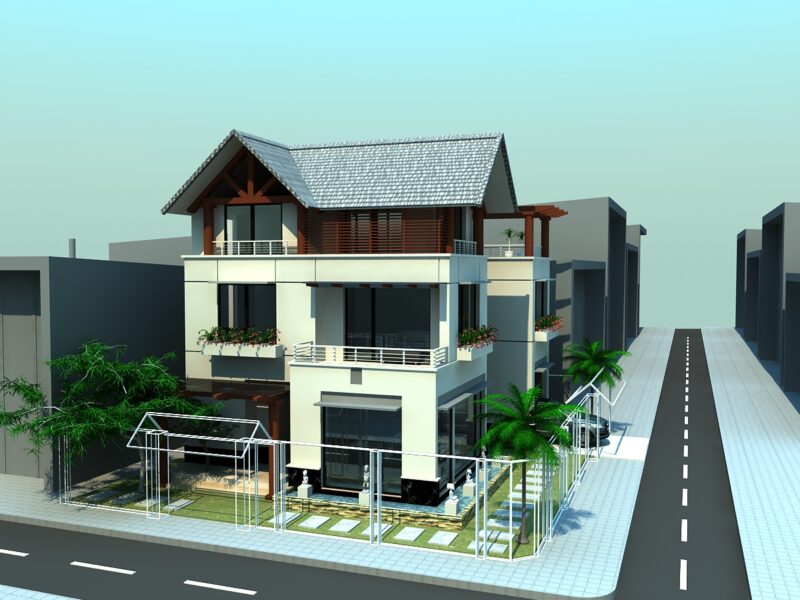 Bản vẽ thiết kế Biệt thự Ninh Bình